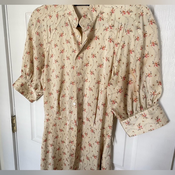 Polo Ralph Lauren Gorgeous Women’s Tied - Waist Puff Sleeve Dress - Picture 11 of 15